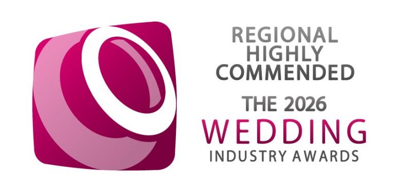 Regional Highly Commended logo for the 2026 Wedding Industry Awards.